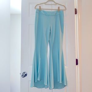 INC blue flare pants